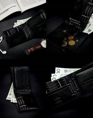 Portfel skórzany Pierre Cardin z własnym grawerem dla męża na Arena.pl