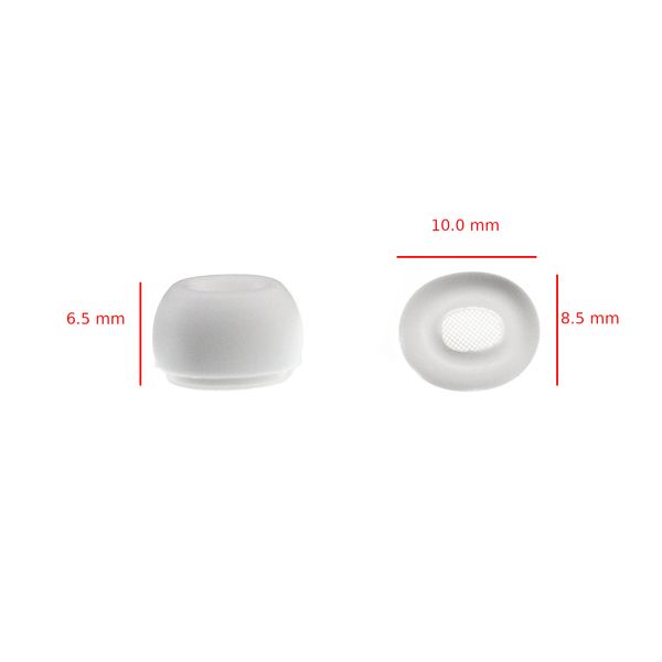 Gumki do Airpods Pro 3 XXS białe zdjęcie 3