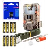 Fotopulapka HC-900A 1080p Kamera Lesna Suntek FullHD Karta SD 16GB Baterie