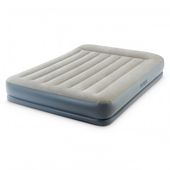 MATERAC DMUCHANY INTEX FIBER-TECH DURA-BEAM 272KG ELEKTRYCZNA POMPKA