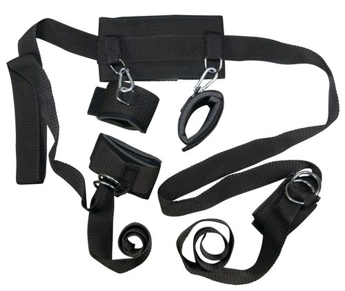 zestaw bondage bad kitty bk czarny 155 cm na Arena.pl
