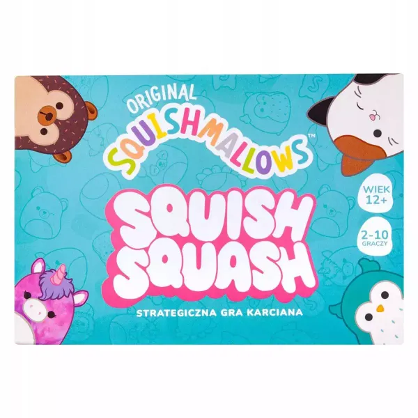 SQUISHMALLOWS Gra Karciana Squish Squash, gra zdjęcie 1