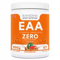 Bandini EAA Aminokwasy E essentialne | 400 g proszku | 9 fermentowanych EAA