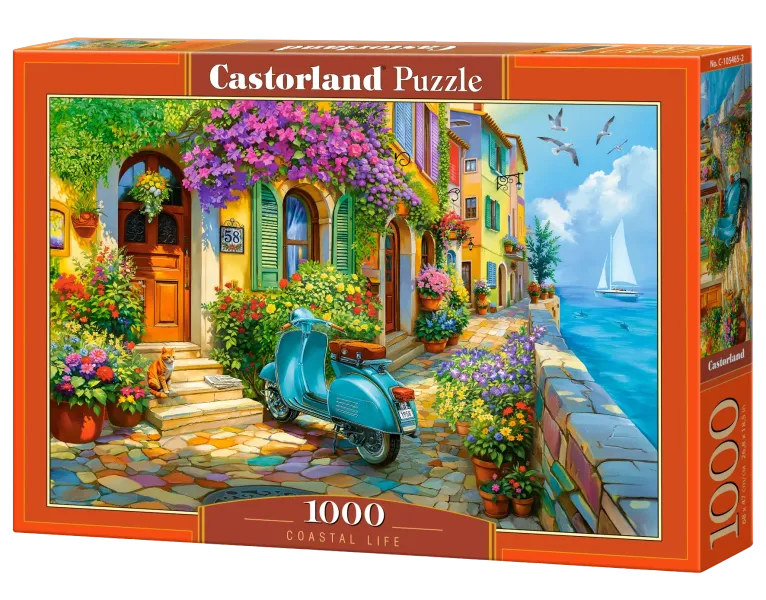 Puzzle 1000 elementów. Życie nadbrzeżne zdjęcie 1