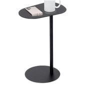 Stolik Kawowy Metalowy Czarny Boczny Pomocniczy do Kanapy Fotela