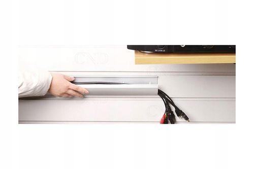 Aluminiowa listwa maskująca Maclean MC-693 W, 750mm, łatwy montaż na Arena.pl