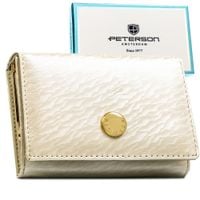 portfel damski skóra+pu ptn px30-cnf-5556 ecru
