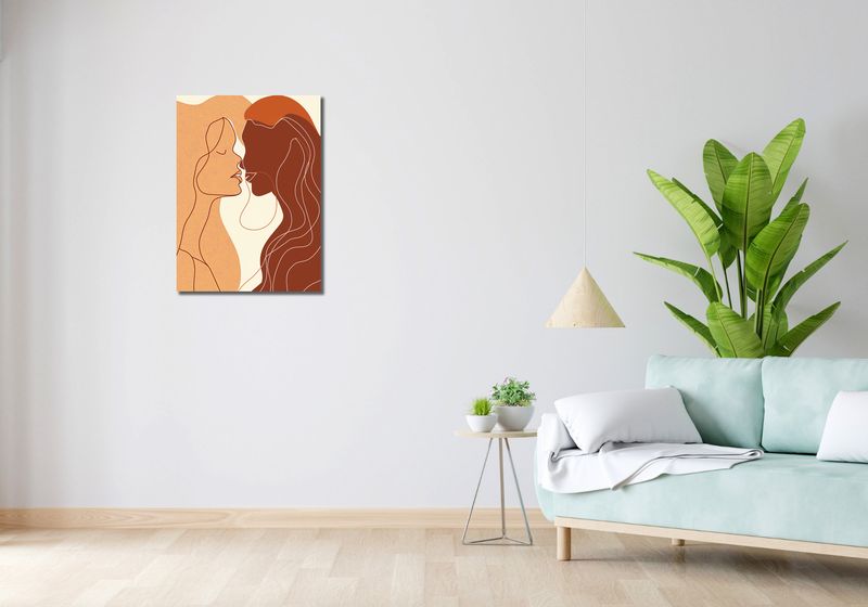 Obraz 50x70cm Zmysłowość Syntez zdjęcie 2