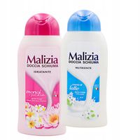 Malizia Żel Pod Prysznic Monoi E Fiori Di Loto 300 + Malizia Kremowy Żel