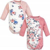 2-PAK BODY ROZPINANE DŁUGI RĘKAW dziewczęce 98