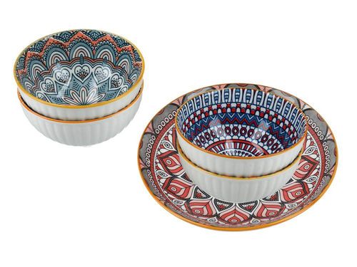 Kpl. 4 miseczek + talerz na Arena.pl