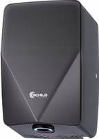 Sterylizacja suszarka do rąk czarna BLACK SCHILD MOCNA 2810black 360km/h