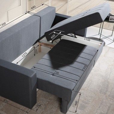 NAROŻNIK INES BRĄZOWY na Arena.pl