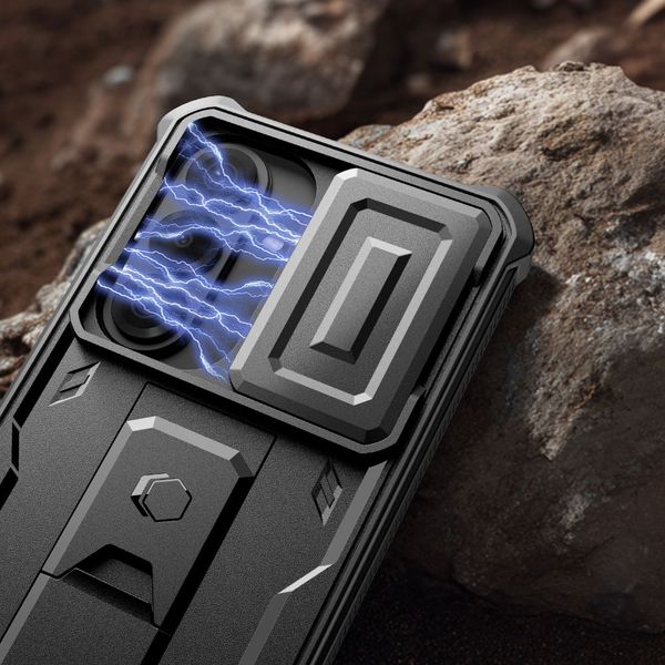 tech-protect kevlar cam+ 2-set galaxy s26 black zdjęcie 3