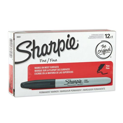 Marker permanenty Sharpie Fine czarny na Arena.pl