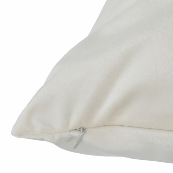 Poszewka BIAŁA poduszka ECRU aksamitna ozdobna dekoracyjna 40X60CM zdjęcie 12
