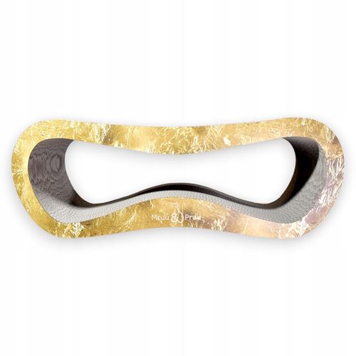 Drapak dla kota LEON | złoty | 78x28x24 cm | MruuPruu na Arena.pl