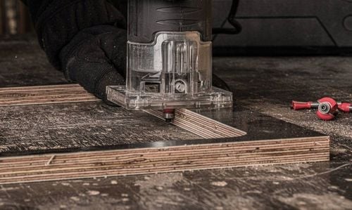 Frezarka górnowrzecionowa 800W do drewna pionowa ręczna do krawędzi na Arena.pl