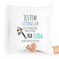 Poduszka Prezent Dla Listonosza Jestem Listonoszem Z Nadrukiem Ze Zdjęciem