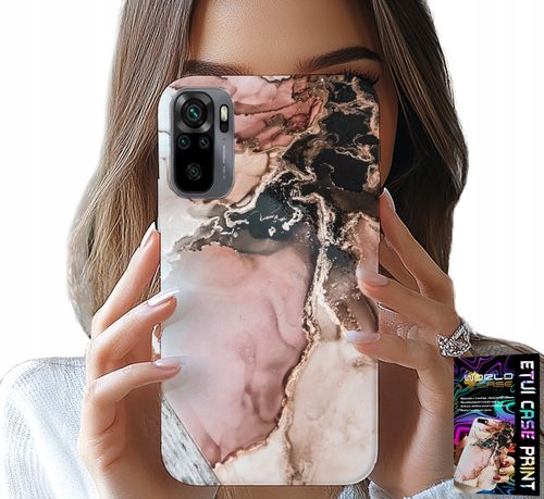 ETUI DO XIAOMI NOTE 10 / 10S - ELEGANCKI MARMUREK MODNE WZORY + SZKŁO na Arena.pl