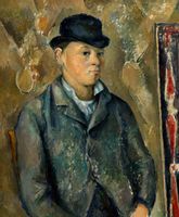 The Artist’s Son, Paul Cézanne - plakat 60x80 cm
