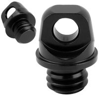 uchwyt na pasek 3/8" śruba aparatu gimbala 18 mm aluminium guma czarny