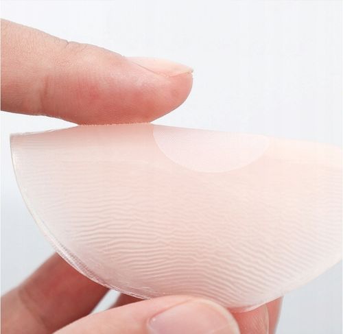 Silikonowe Nakładki Na Sutki Stanik Przyklejany Naklejki Osłonki Plastry 3X na Arena.pl