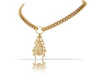 naszyjnik z skarabeuszem z kolekcji beetle brilliance (c23/zim/03/1au)