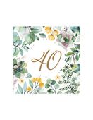 SERWETKI FLORAL FRAME 40 33X33 CM 20SZT POL-MAK