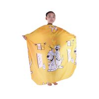 FOX Basic Line Peleryna fryzjerska dla dzieci, żółta