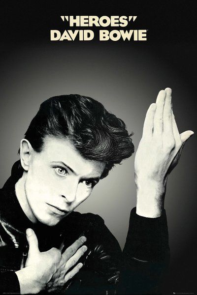 David Bowie Heroes - plakat 61x91,5 cm zdjęcie 1