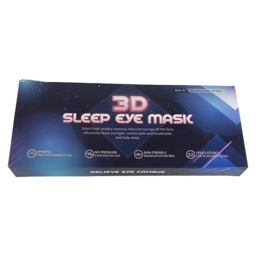 Maska Opaska Na Oczy Do Spania Podróży 3D na Arena.pl