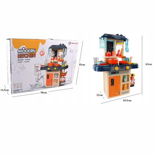 Kuchnia dla dzieci lodówka kran z wodą para 167 na Arena.pl