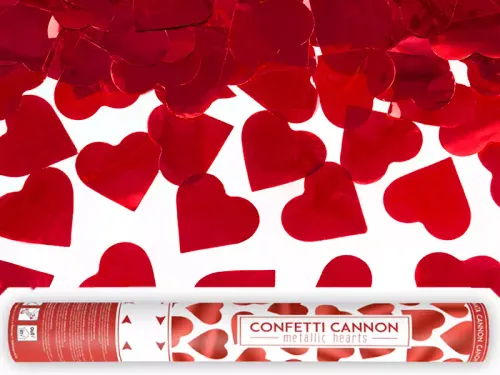 Tuba z sercami, czerwony, 40cm na Arena.pl