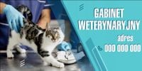 BANER REKLAMA 200x100 USŁUGI Weterynaria Twoje Logo REKLAMA wielkoformatowa