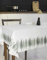 Obrus Świąteczny Bożonarodzeniowy wigilia 140x240 Christmas Tree Choinki