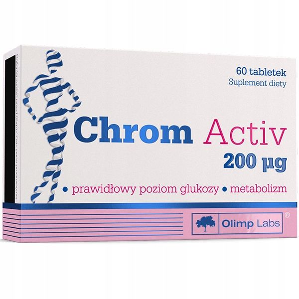 Olimp Chrom Activ 200 µg 60 tabletek zdjęcie 3