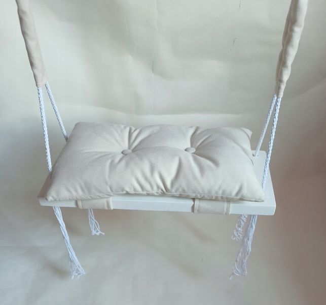 Huśtawka płaska DLA DZIECI SZARA DOM OGRÓD POKÓJ zdjęcie 7