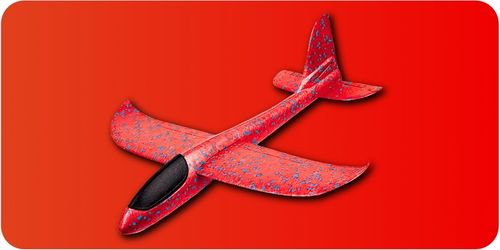 12X SAMOLOT STYROPIANOWY SZYBOWIEC RZUTKA SAMOLOTY ZE STYROPIANU DLA DZIECI na Arena.pl