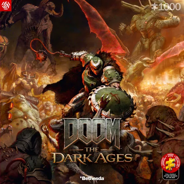 Puzzle 1000 elementów. Doom. The Dark Ages. Slayer's Rage zdjęcie 4