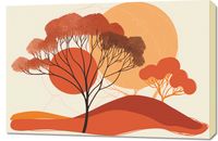 Obraz 90x60cm Ostatnie Promienie Słońca