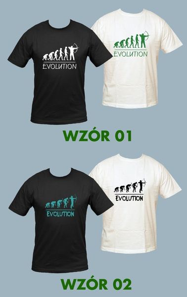 Koszulka EVOLUTION łucznik ewolucja archery zdjęcie 3
