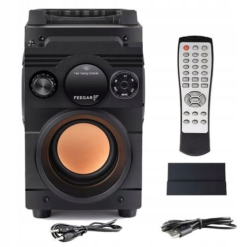 PRZENOŚNY GŁOŚNIK BLUETOOTH Feegar 4000mah RADIO na Arena.pl