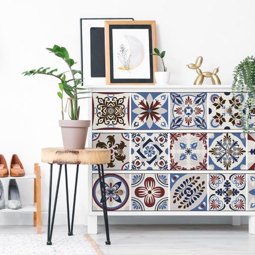 Naklejki Samoprzylepne Na Kafelki MOZAIKA Marokańska Zestaw 24 szt. 15x15 na Arena.pl