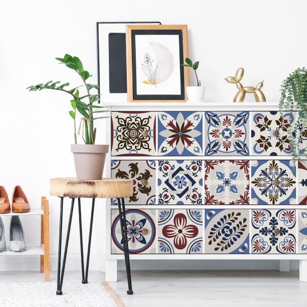 Naklejki Samoprzylepne Na Kafelki MOZAIKA Marokańska Zestaw 24 szt. 15x15 zdjęcie 7