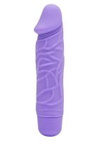 Mniejszy Prosty Wibrator Silikonowy Penis - Silicone Classic