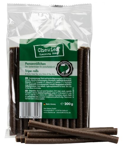 Półwilgotne i soczyste smakołyki do nagradzania psów - Chewies Żwacz 200g na Arena.pl