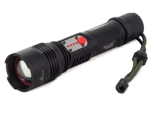 Bailong latarka wojskowa cree led usb XM-L T6 na Arena.pl