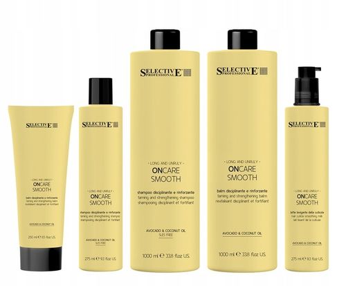 Selective OnCare Smooth Mleczko wygładzające do włosów 275ml +GRATIS Próbka na Arena.pl