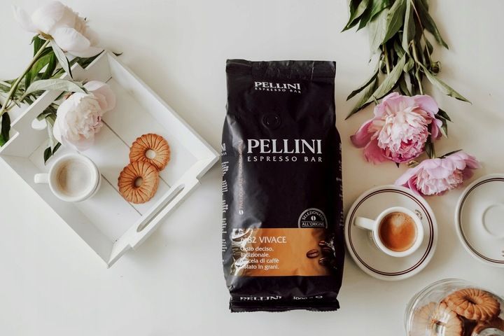 Kawa ziarnista PELLINI ESPRESSO BAR VIVACE 1kg | renomowana włoska palarnia zdjęcie 6